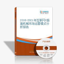 2015-2020年互聯(lián)網(wǎng)+路面機(jī)械市場運(yùn)營模式研究咨詢